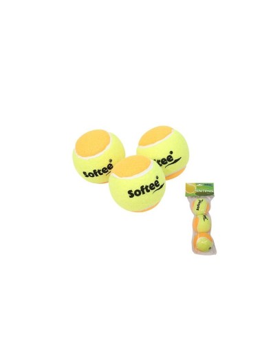 Softee Deluxe Starter Mini Borsa da Tennis 3 Palline | Solo tennis